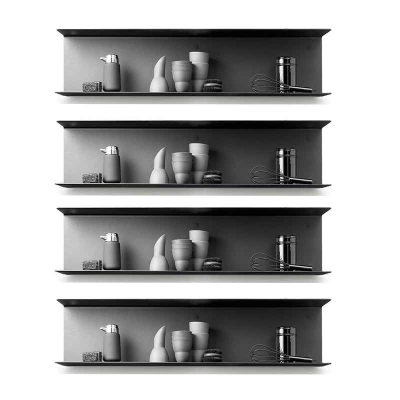 7.87"H Bookshelf Contemporary Style Wall Mounted Bookcase for Office Home