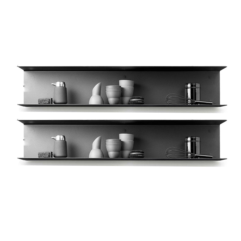 7.87"H Bookshelf Contemporary Style Wall Mounted Bookcase for Office Home