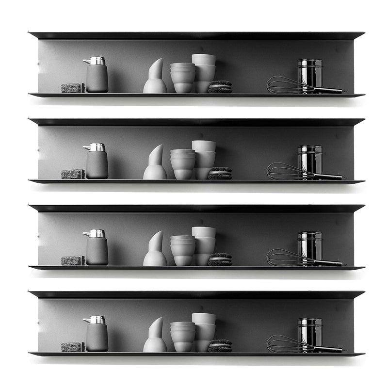 7.87"H Bookshelf Contemporary Style Wall Mounted Bookcase for Office Home