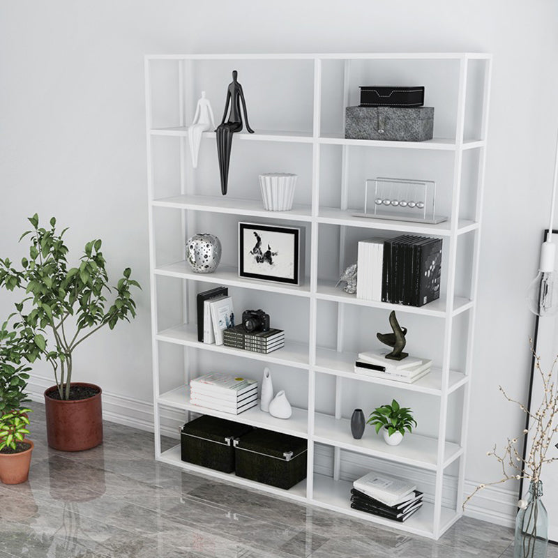 9.84"W Bookshelf Open Back Modern Style Bookcase for Home and Office