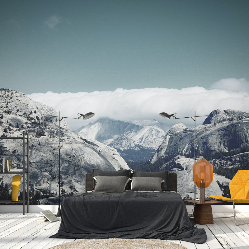 Wallpaper Environmental Wall Mural Mountain Range Living Room Wall Mural