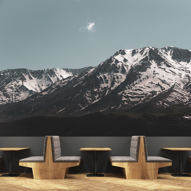 Photography Environment Friendly Mural Wallpaper Mountain Range Bedroom Wall Mural