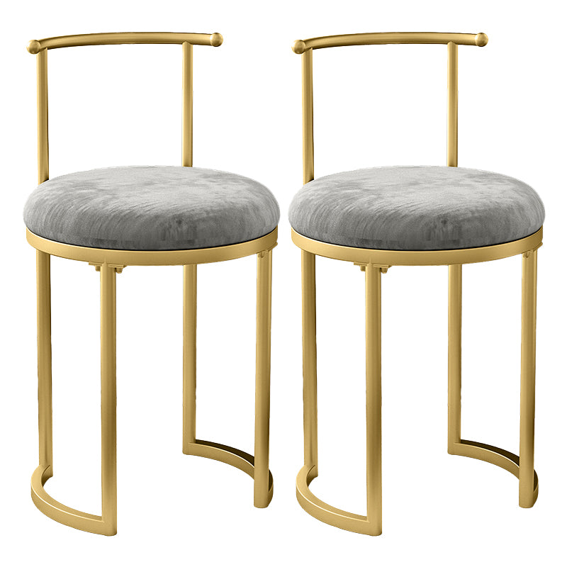 Scandinavian Open Back Side Chair for Home Upholstered Side Chairs