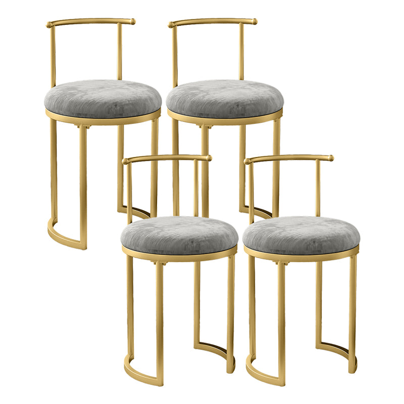 Scandinavian Open Back Side Chair for Home Upholstered Side Chairs