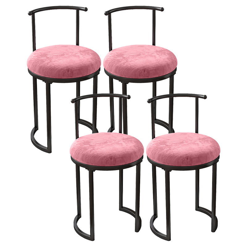 Scandinavian Open Back Side Chair for Home Upholstered Side Chairs