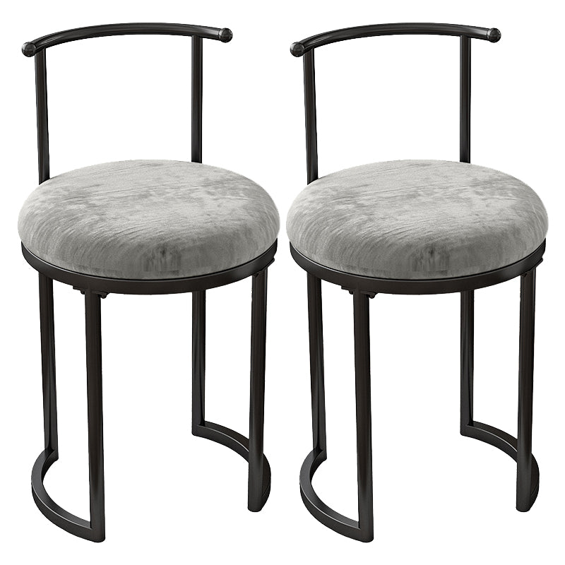 Scandinavian Open Back Side Chair for Home Upholstered Side Chairs