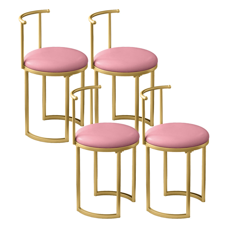 Scandinavian Open Back Side Chair for Home Upholstered Side Chairs