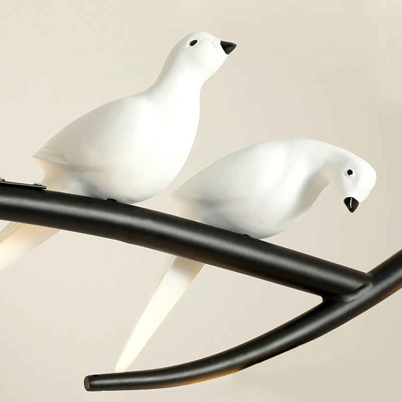 Modern Style Geometric Pendant Lights Metal 4 Light Hanging Pendant Lights