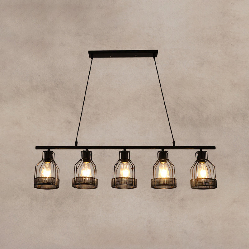 Industrial Style Lantern Hanging Pendant Lights Metal Pendant Light Fixtures