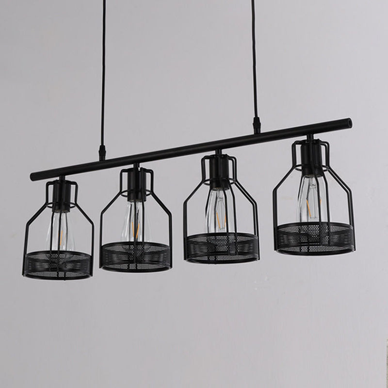 Industrial Style Lantern Hanging Pendant Lights Metal Pendant Light Fixtures