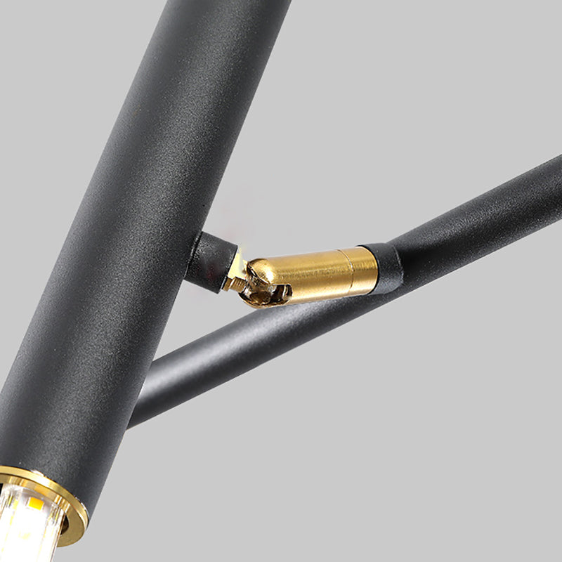 Metal Track Light Modern Multi-Head Linear Island Lighting Fixtures for Restaurant