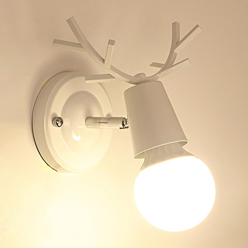 Modern Style Geometric Wall Lamps Metal 1 Light Wall Lighting for Living Room