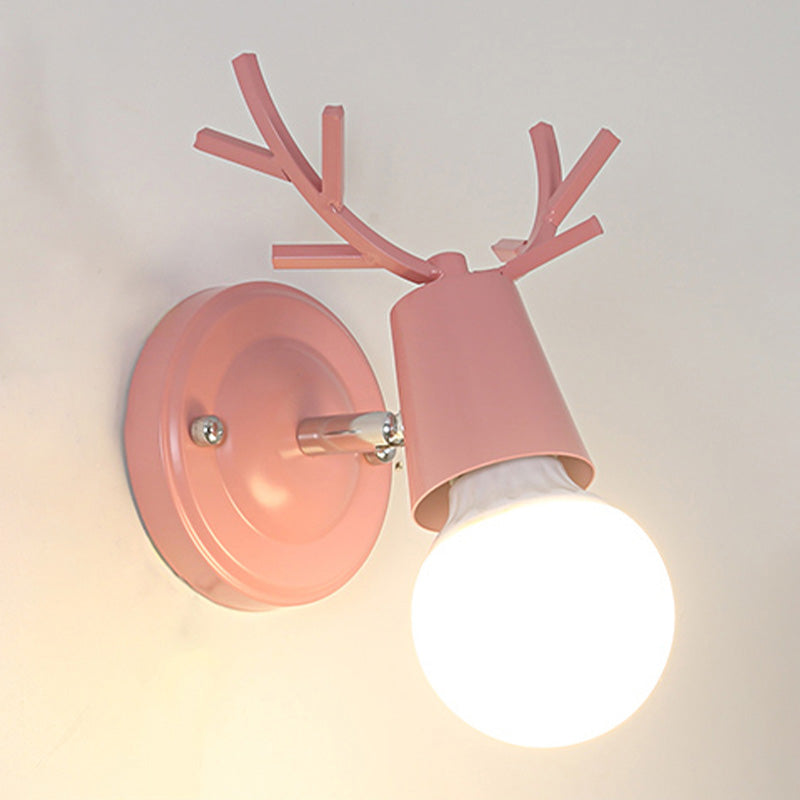 Modern Style Geometric Wall Lamps Metal 1 Light Wall Lighting for Living Room