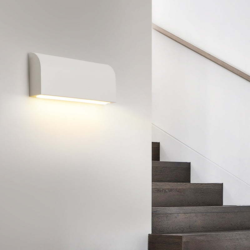 Modern Style Geometry Shape Wall Sconce Metal 1 Light Sconce Lighting for Dining Room