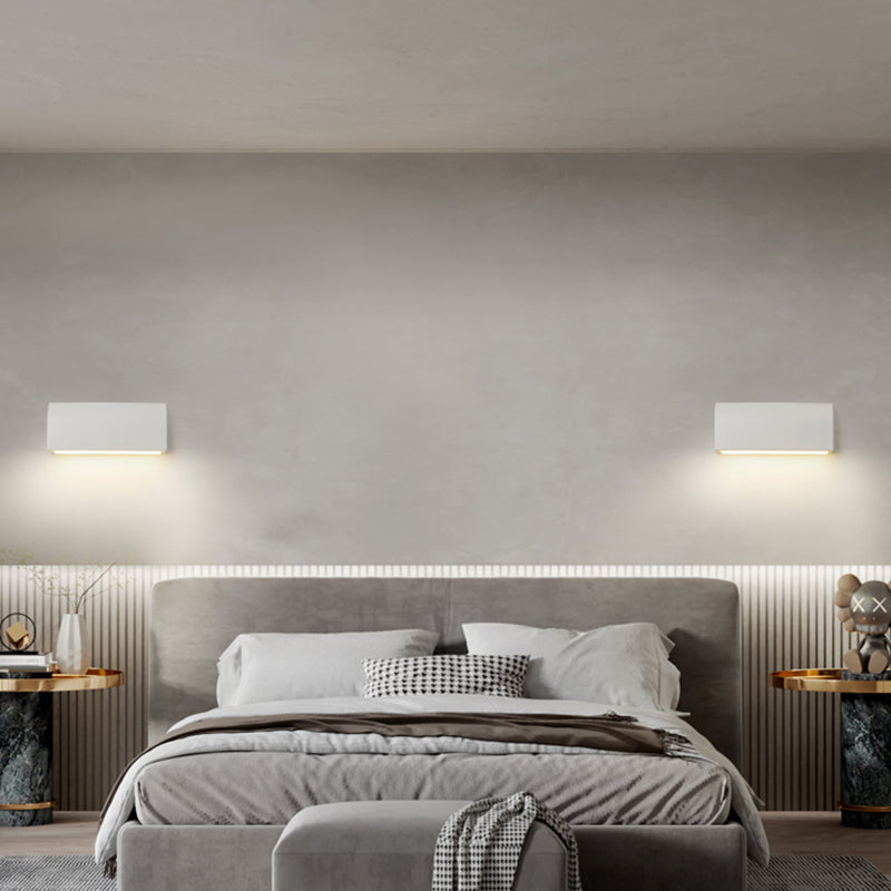 Modern Style Geometry Shape Wall Sconce Metal 1 Light Sconce Lighting for Dining Room