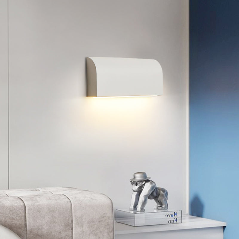 Modern Style Geometry Shape Wall Sconce Metal 1 Light Sconce Lighting for Dining Room