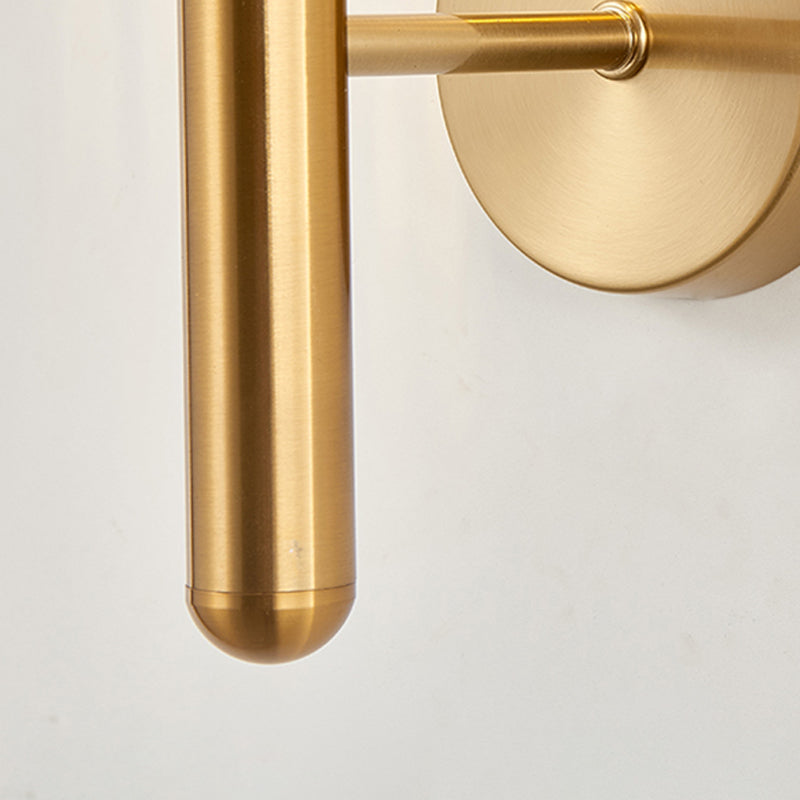 Modern Style Ball Wall Mounted Lamps Glass 1 Light Wall Sconces