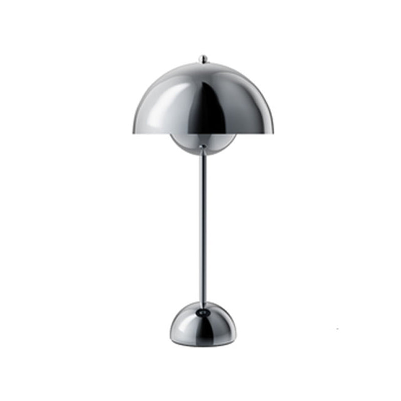 Contemporary Style Dome Night Table Lamps Metal 1-Light Table Lamp
