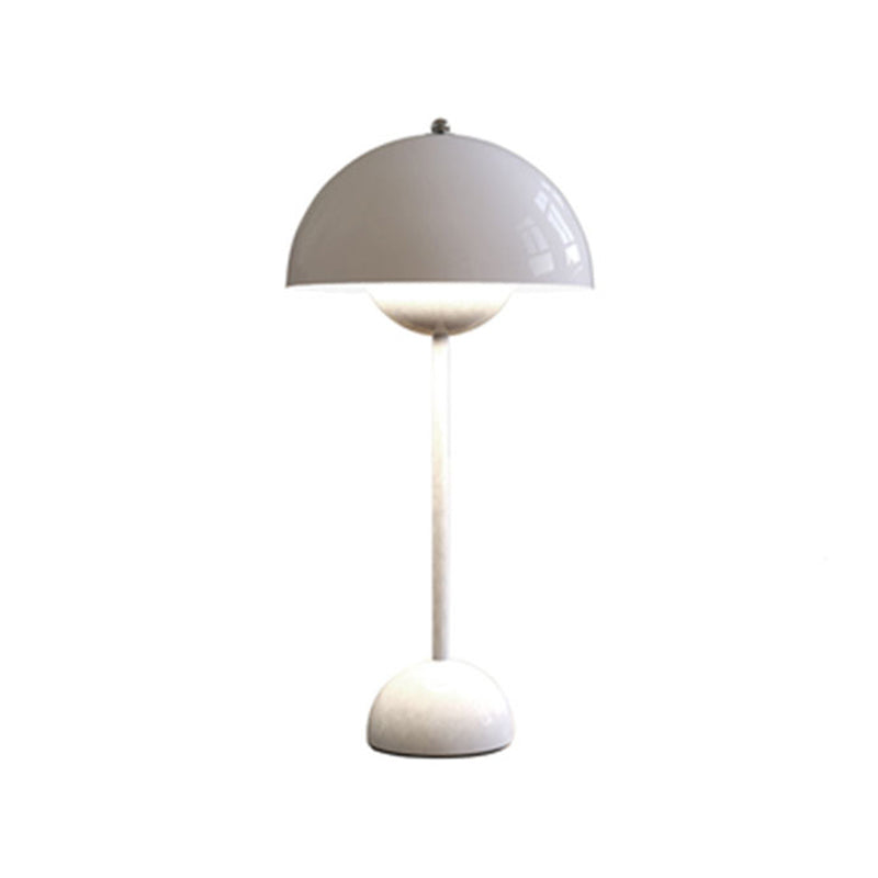 Contemporary Style Dome Night Table Lamps Metal 1-Light Table Lamp
