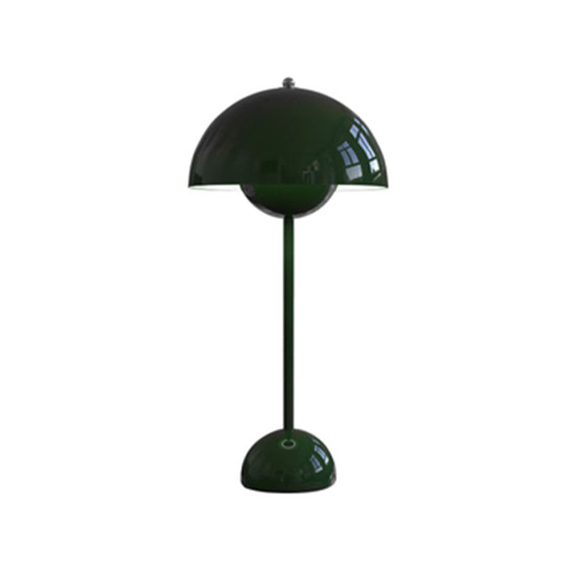 Contemporary Style Dome Night Table Lamps Metal 1-Light Table Lamp
