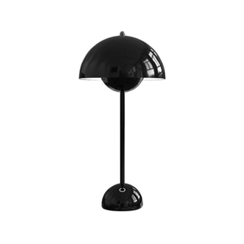 Contemporary Style Dome Night Table Lamps Metal 1-Light Table Lamp
