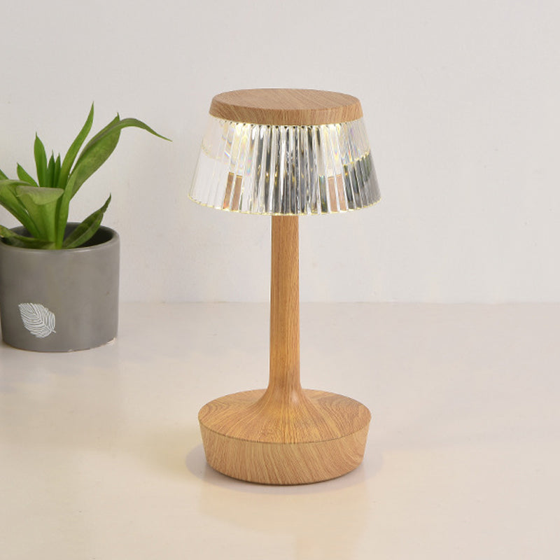 Lampes de table de nuit géométrique de style contemporain Metal 1 lampe de table à la lumière