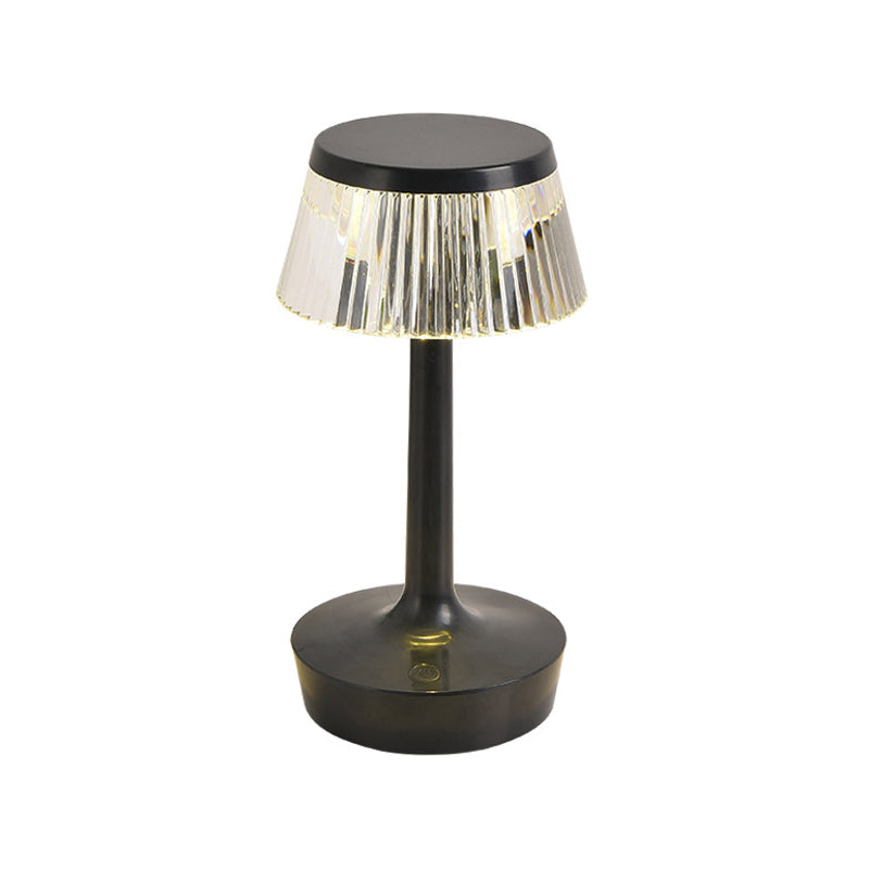 Contemporary Style Geometric Night Table Lamps Metal 1-Light Table Lamp