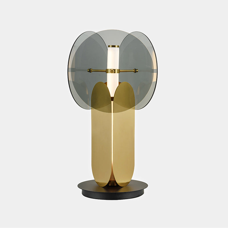 Multi Lights Geometric Night Table Lamps Modern Style Glass Table Lamp