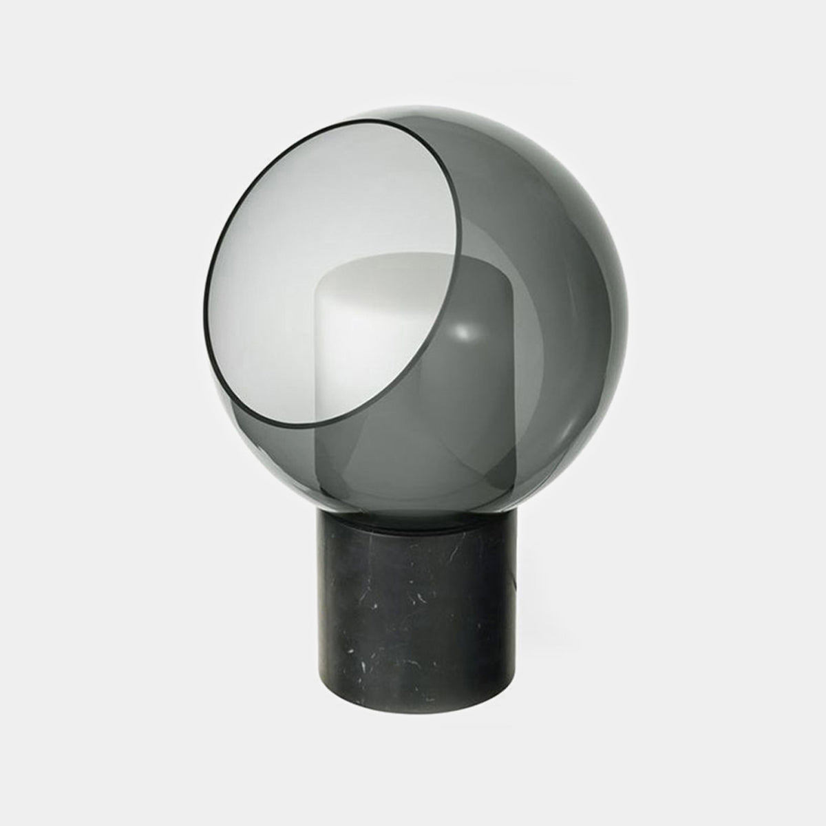 Modern Style Geometric Night Table Lamps Glass 1 Light Table Lamp
