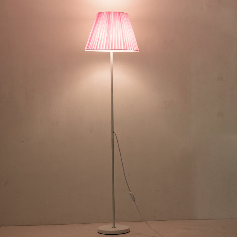 Fabric Floor Standing Lamp Simplicity Style Floor Light for Bedroom