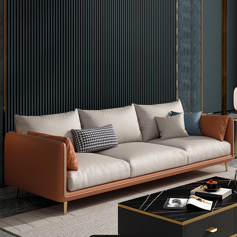 Stain-Resistant Living Room Sofa Pillow Top Arm Standard Settee