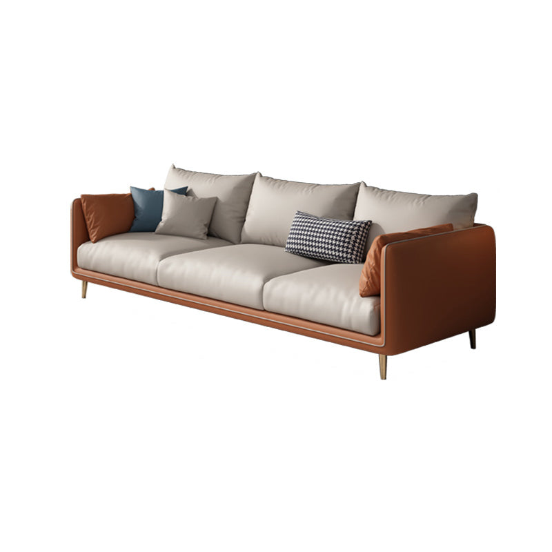 Stain-Resistant Living Room Sofa Pillow Top Arm Standard Settee