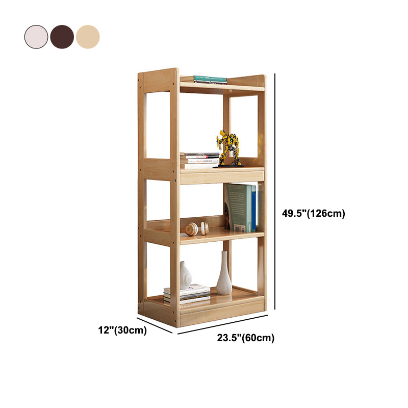 Open Back Shelf Bookcase Modern & Contemporary Bookshelf for Home Office