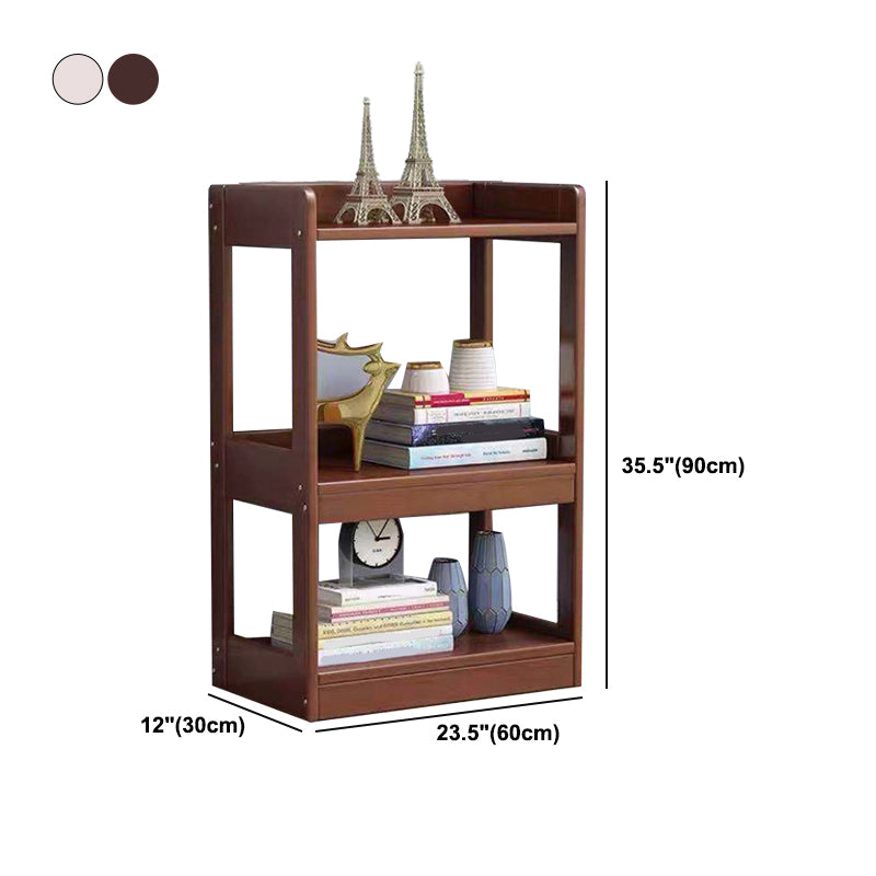 Open Back Shelf Bookcase Modern & Contemporary Bookshelf for Home Office