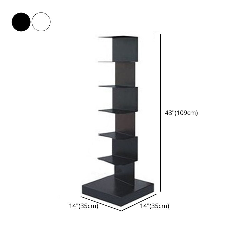 14"W Bookshelf Modern Style Invisible Bookcase for Office and Home
