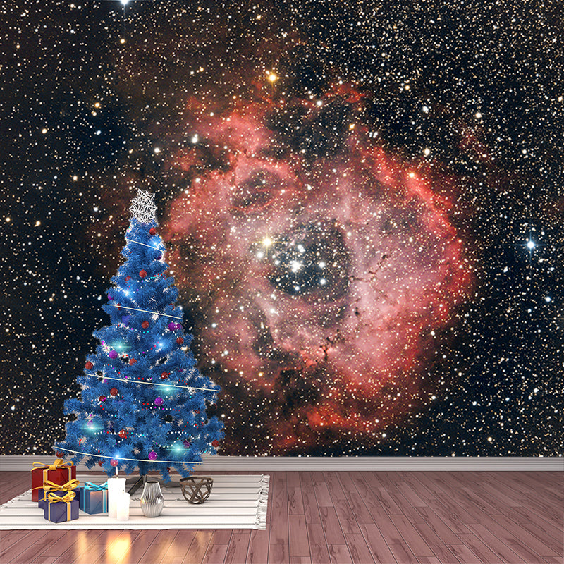 Modern Photography Mural Wallpaper Cosmos Living Room Wall Mural