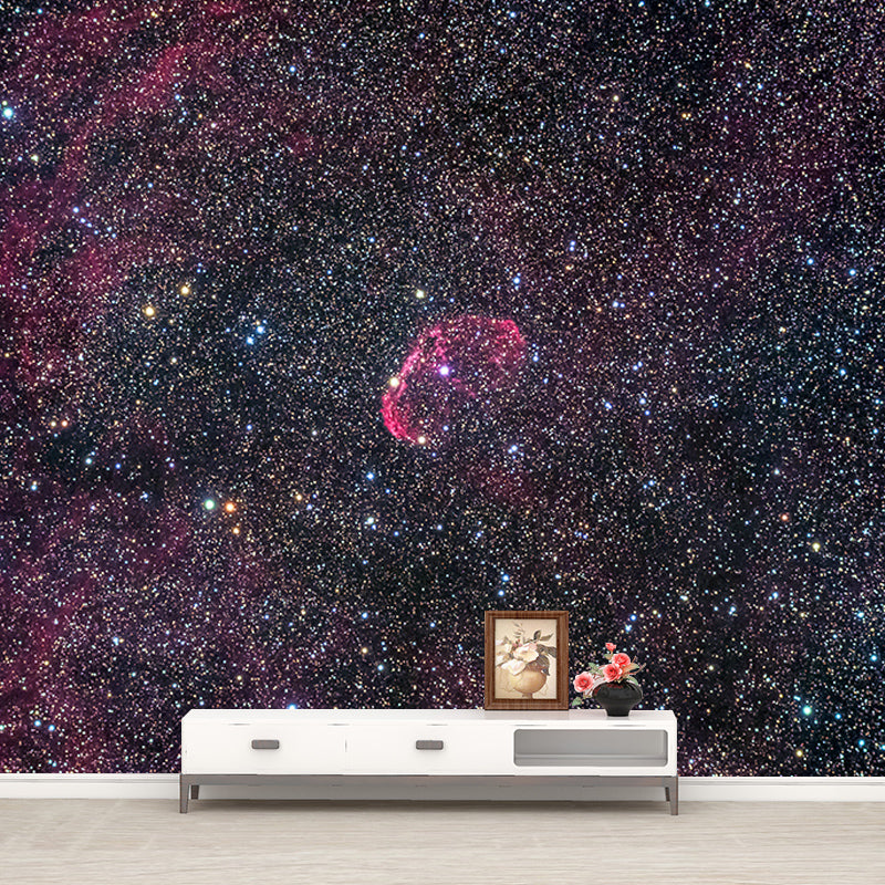Photography Environment Friendly Mural Wallpaper Cosmos Living Room Wall Mural