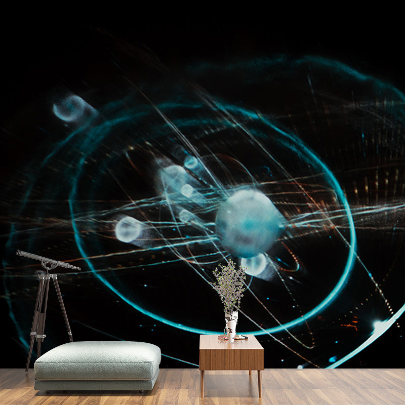 Photography Stain Resistant Wallpaper Cosmos Living Room Wall Mural