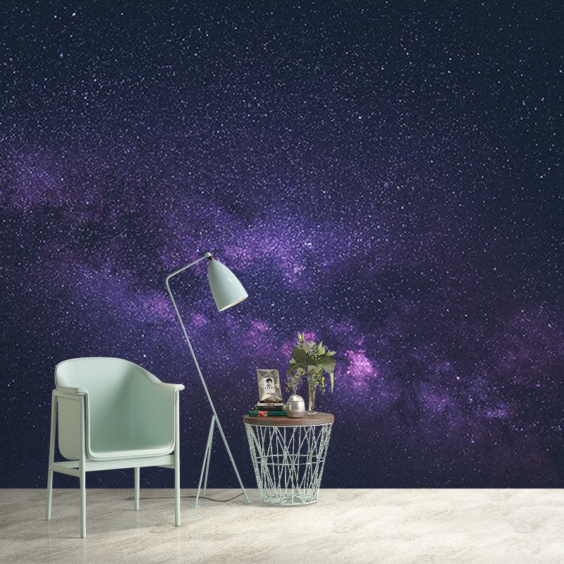 Photography Environment Friendly Mural Wallpaper Cosmos Bedroom Wall Mural