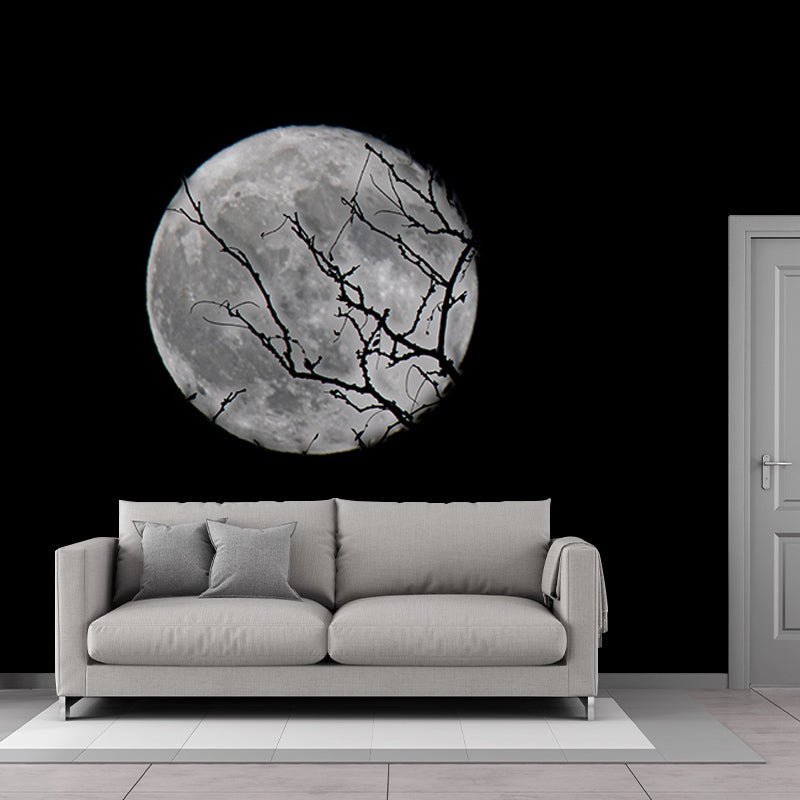 Cosmos Stain Resistant Wall Mural Washable Wallpaper Sitting Room Wall Mural