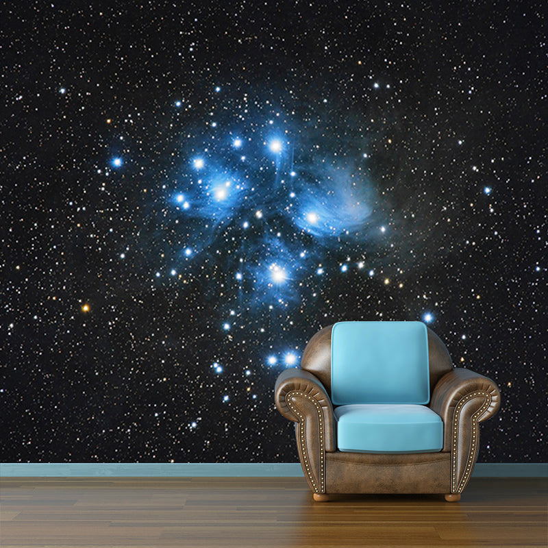 Cosmos Stain Resistant Wall Mural Washable Wallpaper Sitting Room Wall Mural