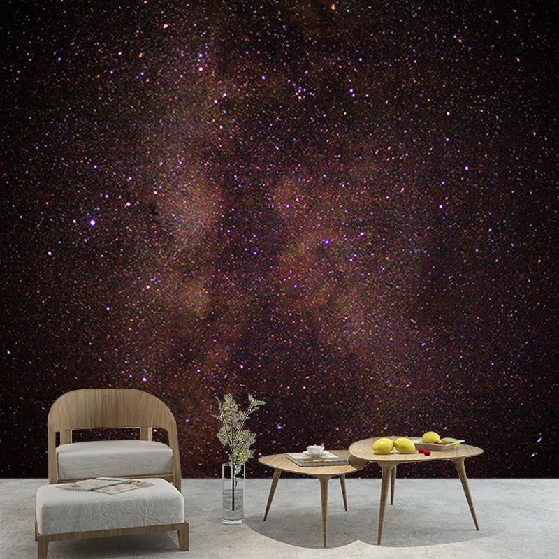 Cosmos Stain Resistant Wall Mural Washable Wallpaper Sitting Room Wall Mural