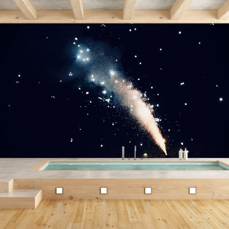 Photography Stain Resistant Mural Wallpaper Cosmos Living Room Wall Mural