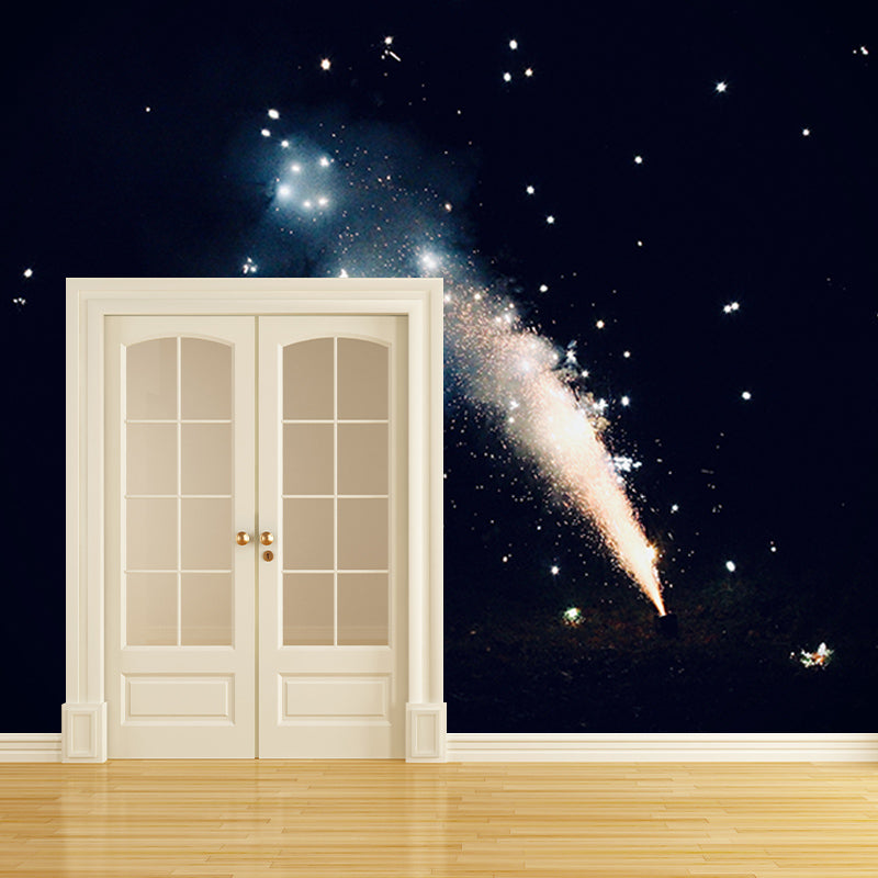 Photography Stain Resistant Mural Wallpaper Cosmos Living Room Wall Mural