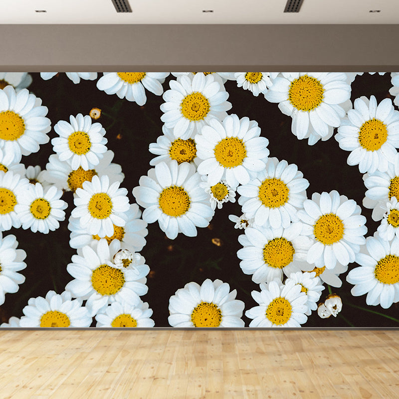Washable Stain Resistant Mural Wallpaper Beautiful Flowers Indoor Wall Mural