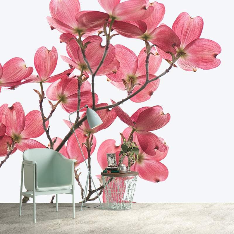 Beautiful Flowers Photography Mural Wallpaper Decorative Bedroom Wall Mural