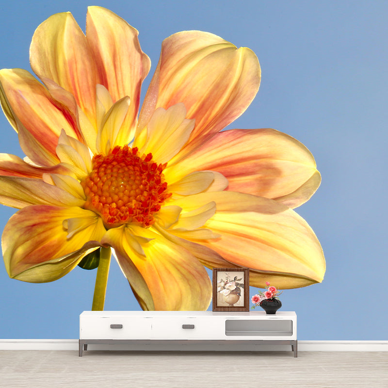Environment Friendly Resistant Mural Wallpaper Beautiful Flowers Living Room Wall Mural
