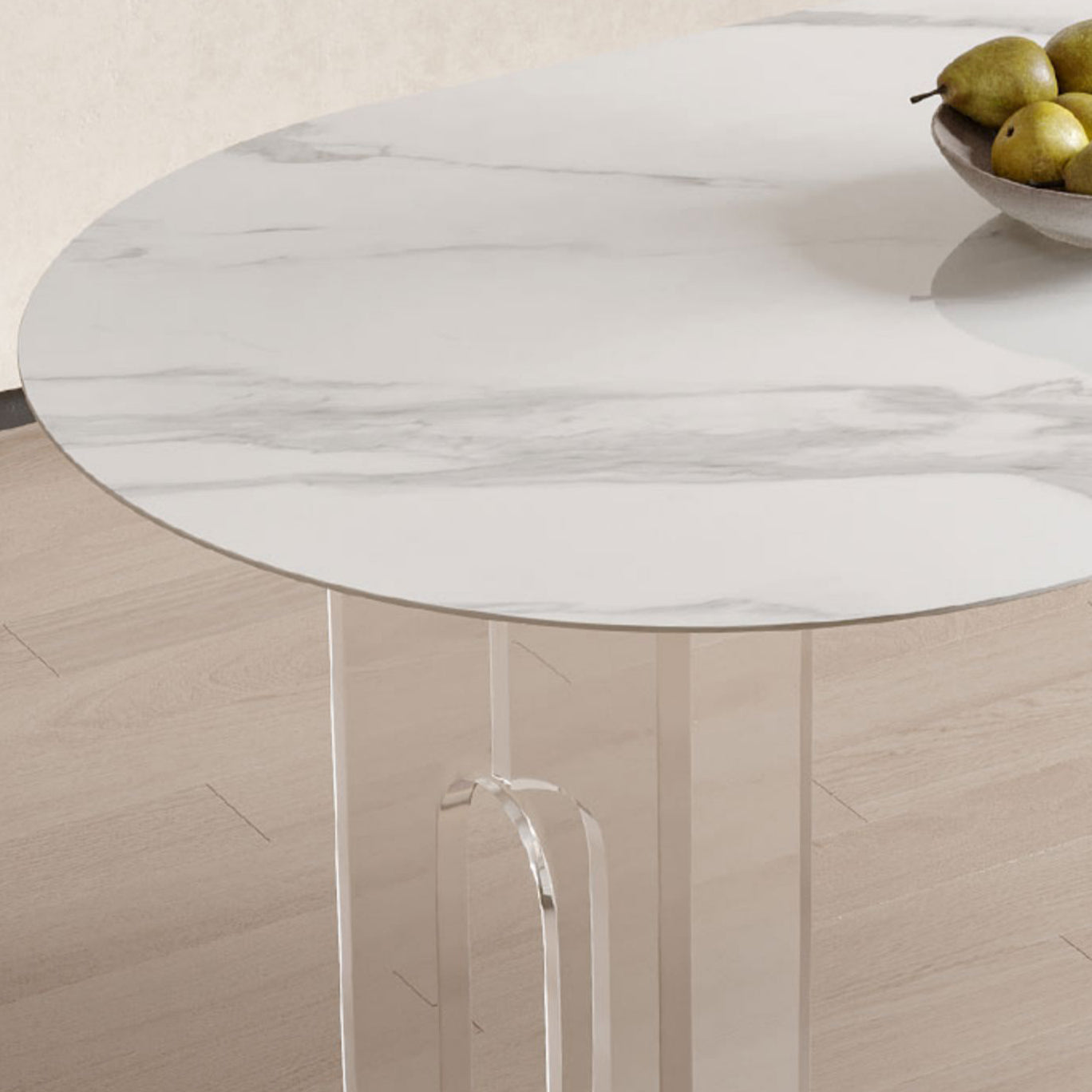 Modern 1/5 Pieces Dining Set Stone Dining Table for Dining Room