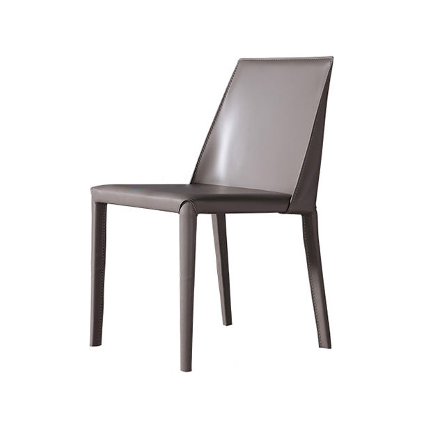 Modern 1/4/5/6/7 Pieces Dining Set Sintered Stone Dining Table with Leather Chairs