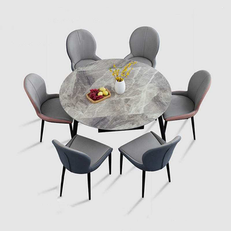 Modern 1/4/5/7 Pieces Dining Set Sintered Stone Dining Table Set for Home